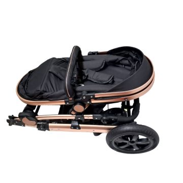 Carucior 2 in 1 negru
