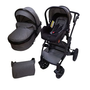 Carucior 3 in 1 gri